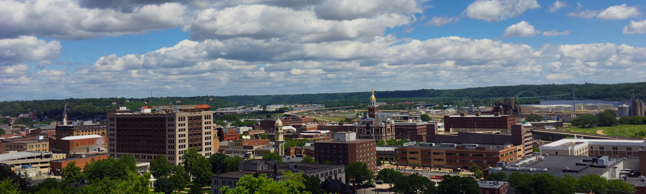 The Dubuque skyline